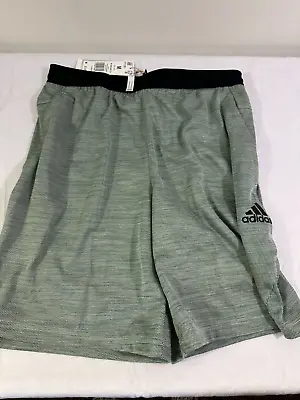 Adidas Mens Green Oxide Axis Knit 3.0 Shorts Size Large L New • $18.74