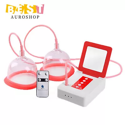 $23.73 • Buy Electric Vacuum Breast Enlargement Therapy Machine Enhancement Pump B/C/D Cup