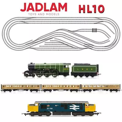 HORNBY Digital Train Set HL10 Large Layout - Multi Track With 2 Trains • £1599.99