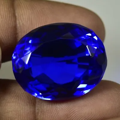71.81 CT AAA Natural Transparent Blue Color Tanzanite Cut GIE Certified Gemstone • $52.92