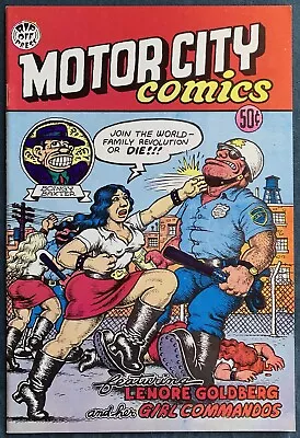 Motor City Comics #1  Underground Comix  R. Crumb Art  4th Printing • $24.98