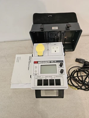 £160 • Buy AVO Megger PAT 32 Series Tester In New Condition With Mains/earth Lead And Case