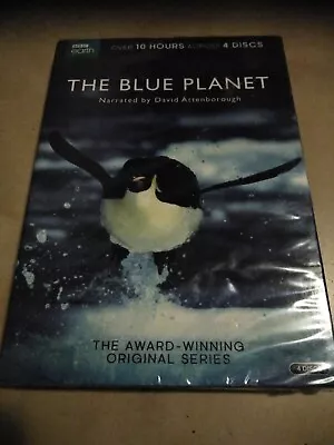The Blue Planet - David Attenborough Documentary Series (NEW/SEALED 4xDVD 2017) • £8.99