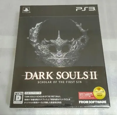PlayStation 3 Dark Souls 2 II PS3 Scholar Of The First Sin Limited Edition Japan • $62.49