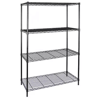 3/4/5 Tier Storage Shelving Unit Steel Organizer Wire Rack Heavy Duty • $44.58