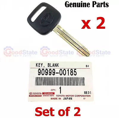 Genuine Corolla AE110 AE104 AE102 AE101 AE100 Non Chip Uncut Master Key Blank X2 • $41.83