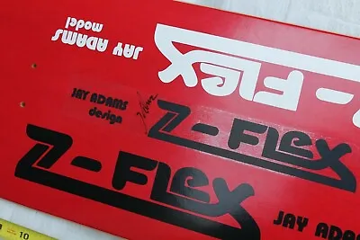 $650 • Buy Jay Adams Model Z-Flex Autographed OG Dogtown 9x32in. Vintage SKATEBOARD DECK