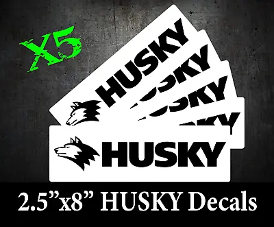 X5 HUSKY Tools USDM Tool Box Truck Window Decal Sticker Vinyl Laptop Merica 040 • $8.99