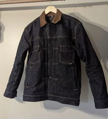 Momotaro 15.7oz Frost Nep Selvedge Denim Jacket • $250