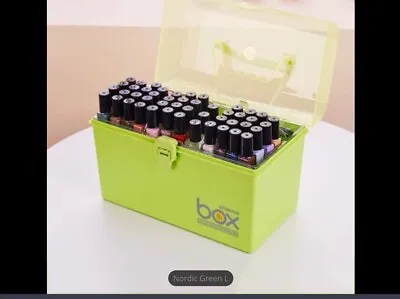 Nail Technician Nail Gel Polish Box With Upright Bottle Position 🇬🇧 • £25.47