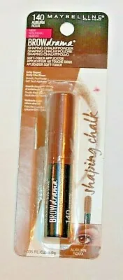 Maybelline NY Brow Drama Shaping Chalk Powder - 140 Auburn Roux • $3.73