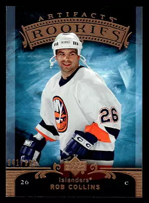 2006 Upper Deck Artifacts #210 Rob Collins Rookie #d /999!  New York Islanders • $1.49