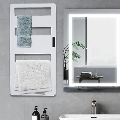 Towel Warmer Wall Mounted Heated Towel Rack With Timer Towel Drying Rack  • $133
