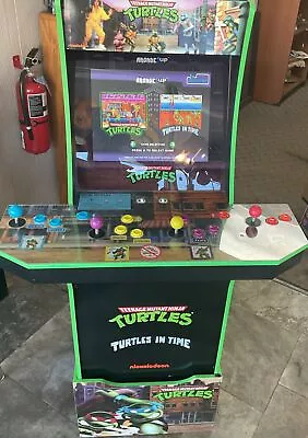 Arcade1Up Teenage Mutant Ninja Turtles TMNT Arcade Cabinet Machine With Riser • $499