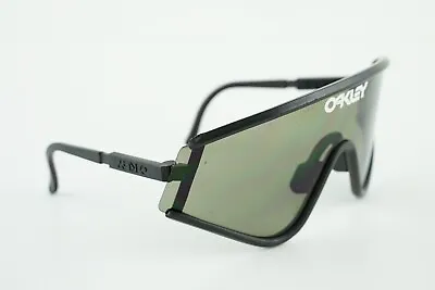 1st Gen. Vintage Oakley Eyeshade Eye Shade Matte Black/Grey Sunglasses • $90