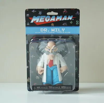 Mega Man Dr. Wily 4.5 Inch Action Figure NIB Collectible Toy | Nintendo • $35