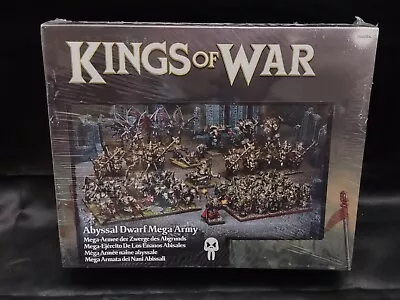 Abyssal Dwarf Mega Army Kings Of War Mantic 28mm Warhammer Fantasy Chaos Dwarves • $132.99