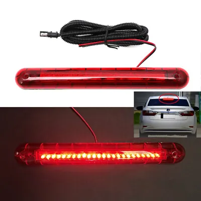 Red 24 LED 12V Car Third Brake Light Rear Tail Center High Mount 3rd Stop Lamp • $16.99