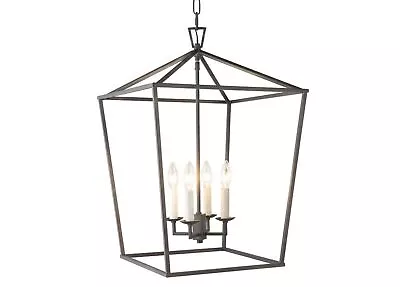 Darlana Openwork Lantern Pendant Stairway Entry Kitchen Hall Foyer Fixture Ch... • $198.98