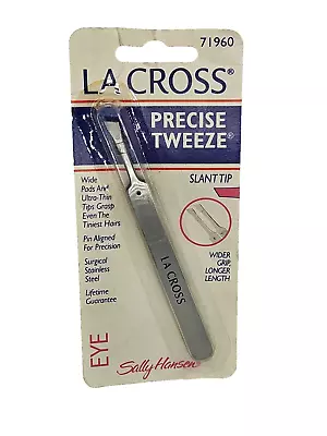 Sally Hansen La Cross Precise Eye Tweeze Slant Tip  71960 - Package Imperfect • $79