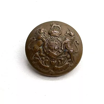 General Service Brass Military Uniform Button : V13 • £4.99