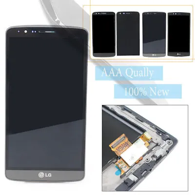For LG G5 G4 G3 G2 LCD Display Touch Screen Digitizer W/ Frame Replacement Black • $29.46