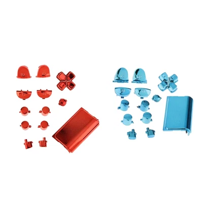 $15.55 • Buy 2 Pieces Chrome Plating Buttons Housing And Touchpad For PS4 Controller Shell