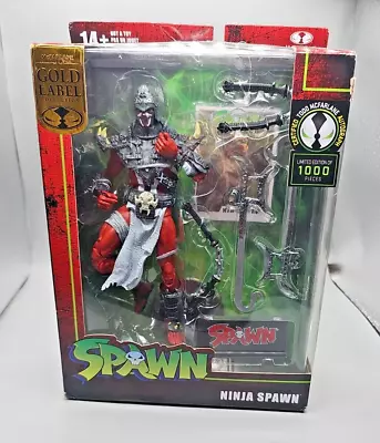 NEW McFarlane Ninja Spawn Limited 1000 Pieces Signature NONMINT BOX GOLD LABEL • $42.88