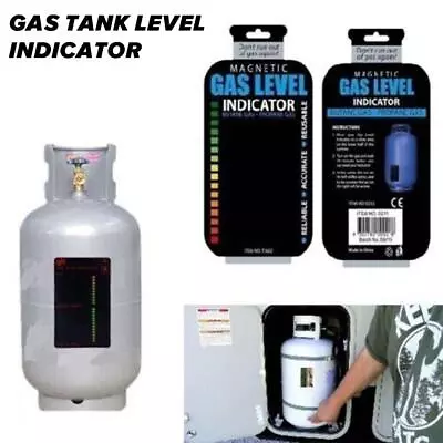 Magnetic Gauge Bottles Propane Butane Fuel Gas Tank Level Indicator • $2.10