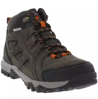 Eddie Bauer Men's Harrison Hiking Boot  Leather Waterproof • $30.50