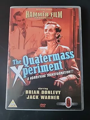 THE QUATERMASS EXPERIMENT (1955) JACK WARNER  Reg 2 UK DVD Inc BOOKLET Hammer • £10