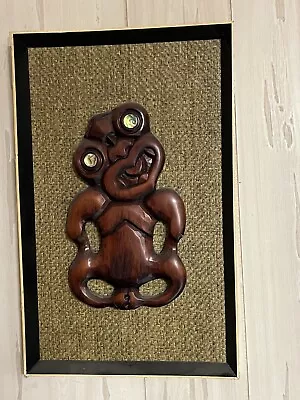 Vintage Maori Wooden Hei Tiki • $70