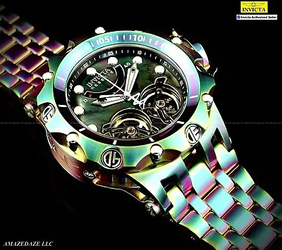 Invicta Reserve Men 52mm Venom Fusion Automatic MOP DIAL Double Open Heart Watch • $289.99