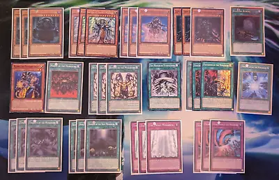 YuGiOh! 35 Card Domain Monarch Deck Ft 3 Pantheism 3 Ehther & More! • $37.29