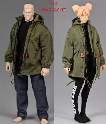 (NO FIGURE ) 1/12 Scale Soldier Trendy Jacket Model For 6'' ROMANKEY • $19.94