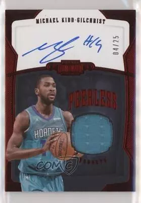 2018 Panini Dominion Peerless Jersey Red /25 Michael Kidd-Gilchrist #PJ-MKG Auto • $12.04