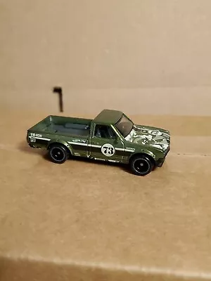 Hot Wheels 2018 Super Treasure Hunt Datsun 620 Pickup In Green With Real Riders • $29.99