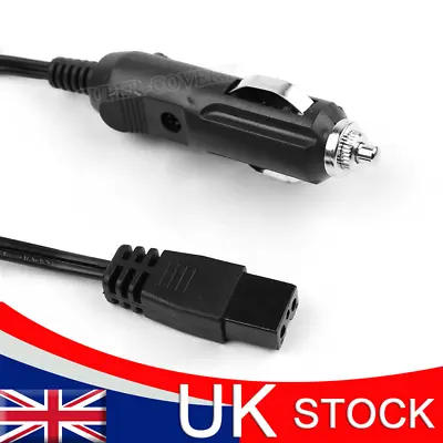 12V Car Cool Box Lead Cable DC 2 Pin Plug For Cooler Mini Micro Fridge Portable • £3.57