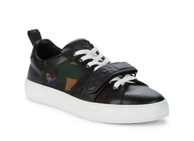MCM Luxury Brand Sneaker Men Size 9 EU 42 Made In Italy Camo Leather BRAND NEW • $250