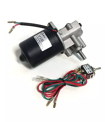 Makermotor 3/8  D Shaft Gear Motor 12v DC 50RPM Gearmotor + Reverse Switch • $81