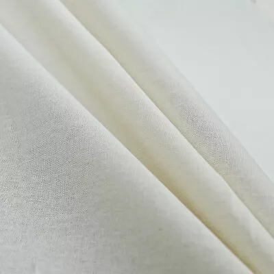 Bleached Panama Calico Fabric • £1.49