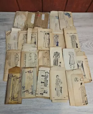 $9.99 • Buy 22- Vintage Women's Sewing Patterns. Children 