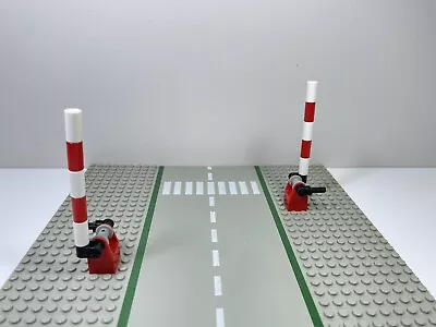 LEGO Train Level Crossing Gates Short (2PCS) Trains Town City • $12.95