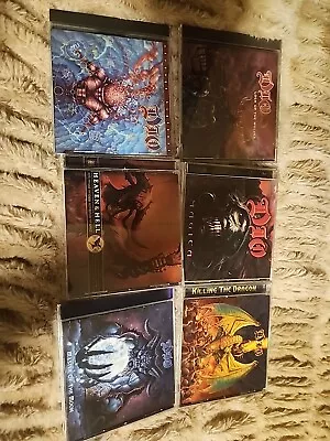 Lot Of 6 DIO CD  Killing The Dragon Lock Up The Wolves MagicaHeaven And Hell • $40