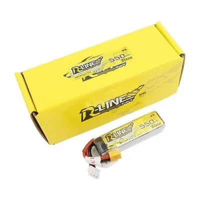 Tattu R-Line 7.4v 2s 550 95c High Performance Fpv Racing Quad Lipo Battery XT30 • $14.95