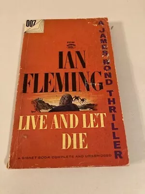 Live And Let Die (James Bond) By Ian Fleming 1950s PB • $29.99