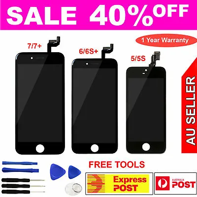 $18.99 • Buy LCD Touch Screen Replacement Digitizer Assembly IPhone 8 7 Plus 6 6S 5 5s 5C