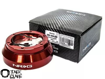 NRG Red Steering Wheel SHORT HUB ADAPTER FOR NISSAN S13 S14 300ZX • $120