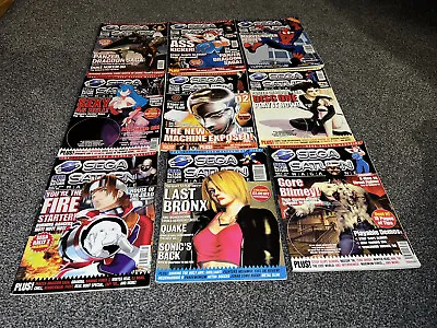 £89 • Buy 9X Official Sega Saturn Magazines 