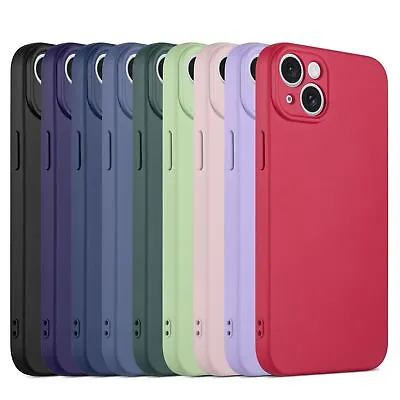 Case For IPhone 15 14 Pro Max Plus 13 11 12 XR 7 Clear Shockproof Cover Silicone • £2.99